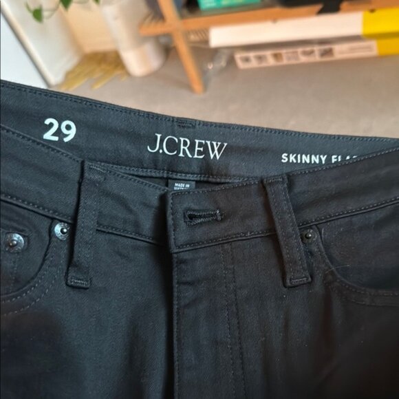 JCrew Skinny Flare Black Jeans - Picture 3 of 3
